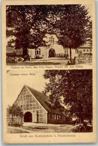 Kuddewörde Gasthaus zur Eiche Clemenz Schulz-Heim