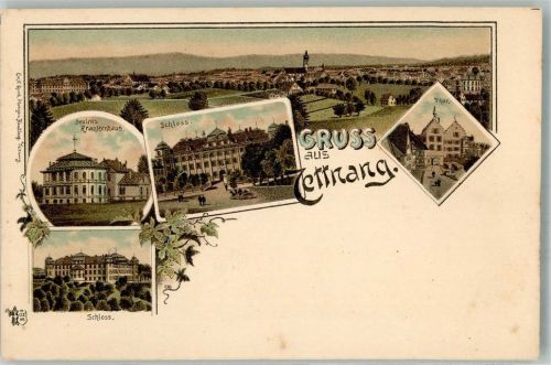 Tettnang Schloss Stadttor Bezirks-Krankenhaus Verlag Ottmar Zieher-München