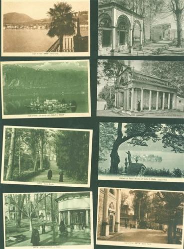 Orta S. Giulio Lot mit 16 AK See und Umgebung Sacre Monte d´Orta
