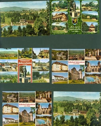 Sobernheim Lot mit 14 AK Felkebad viele mehrfach