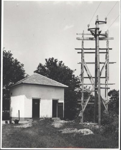 Buchschlag Trafo-Station 1950