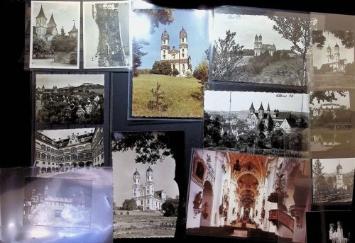 Ellwangen Lot mit 25 AK Fotos Originale aus dem Archiv des Cramerverlages