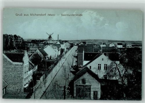 Michendorf 1914 Saarmunderstrasse Windmühle