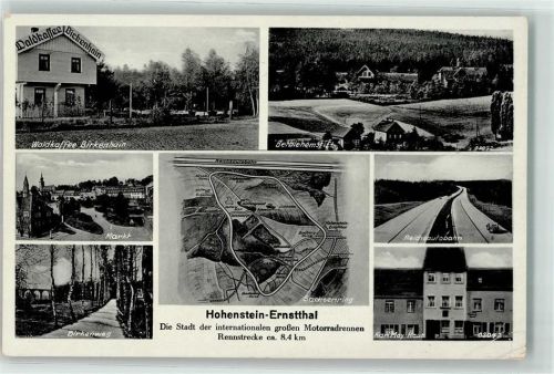 Hohenstein-Ernstthal Landpost Rüsdorf Sachsenring Karl May-Haus Markt Cafe Birkenhain Bethlehemstift