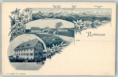Rothaus Brauerei Rothaus Kurhaus Alpen Edelweiss