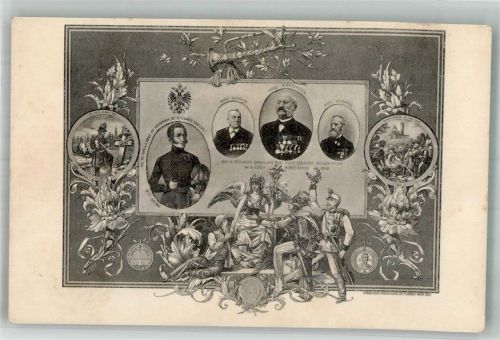 1897 Regimenter 1848 Sturm bei St. Lucia noch drei lebende Kämpfer