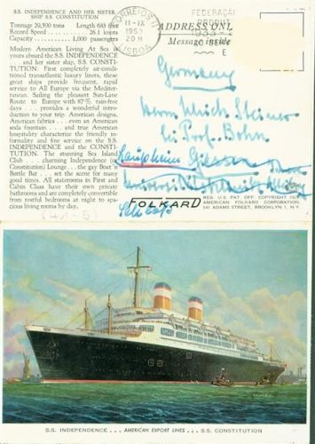 S.S. Indepenence Passagierschiff