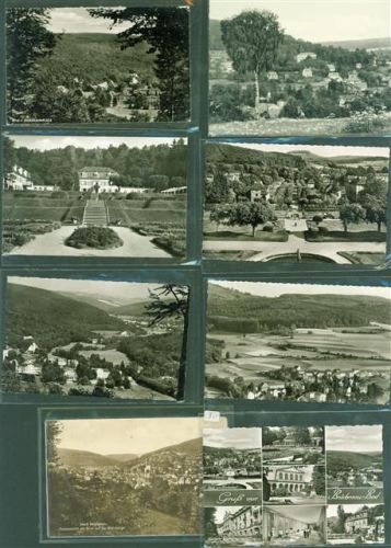 Bad Brückenau Lot mit 12 AK