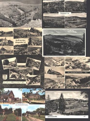 Klingenthal Lot mit 8 AK