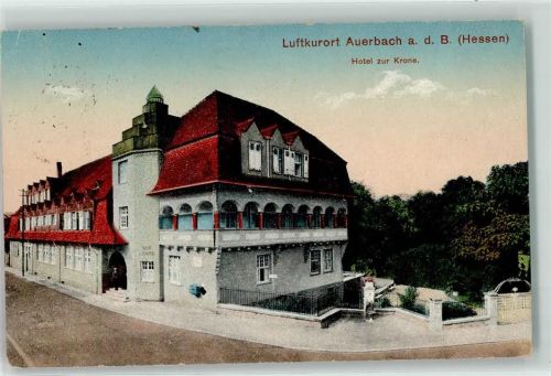 Auerbach 1919 Hotel zur Krone