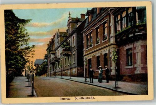 Ilmenau Scheffelstraße Stempel Kurhaus Gabelbach