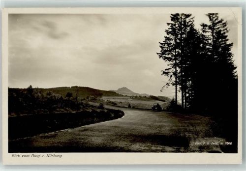 Nürburg Photo Zeitz Nr. 1600 Ring zu Nürburg