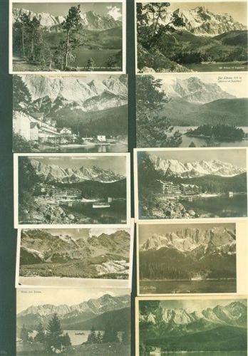 82491 W8104 Eibsee Lot mit 25 AK