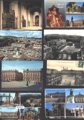 Nancy Lot mit 24 div AK
