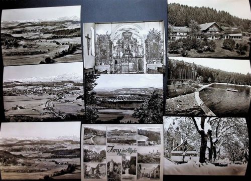 Isny Lot mit 21 AK und 6 Fotos Originale aus dem Archiv des Metz-Verlages viele mehrfach