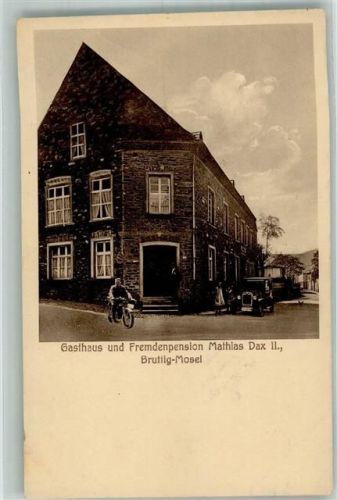 Bruttig Gasthaus Mathias Dax II. Motorrad