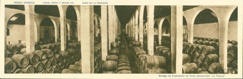 Cadiz Werbung Pedro Domecq Jerez de la Frontera