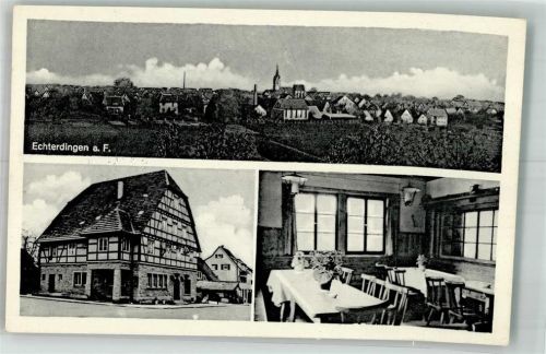 70771 W7022 Echterdingen - Gasthaus-Metzgerei zum Lamm Gaststube