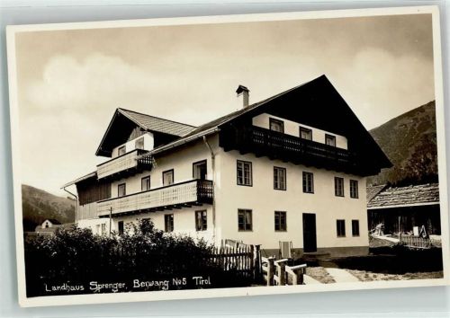Berwang Landhaus Sprenger