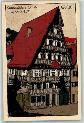 Calw Altdeutsches Haus erbaut 1694