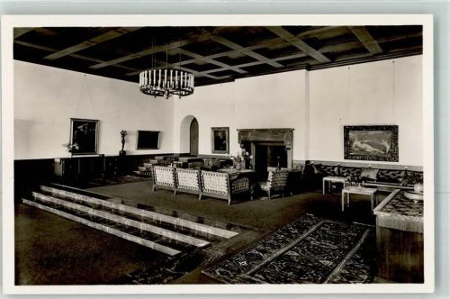 Berchtesgaden Berghof Wachenfeld Große Halle Foto Hoffmann Nr 883