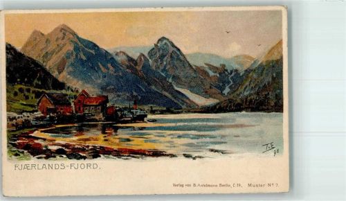 1898 Fjaerlands Fjord