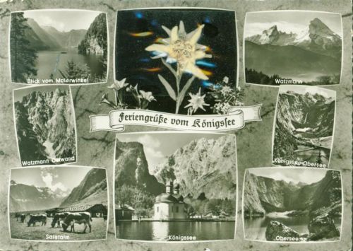 Königssee Mehrbildkarte