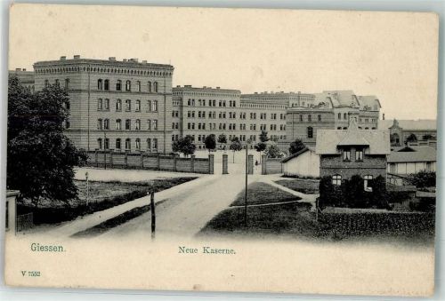 Gießen 1907 Neue Kaserne