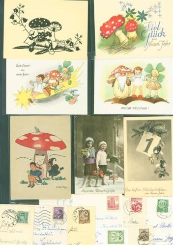 Lot mit 21 AK