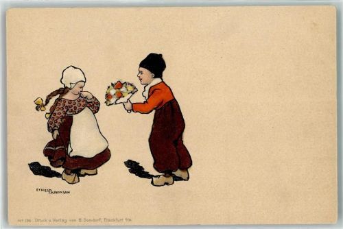 1903 Verlag Dondorf Serie Nr. 126 Hollandkinder Kinderpoesie