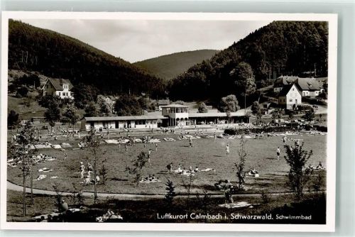 Calmbach Schwimmbad Liegewiese