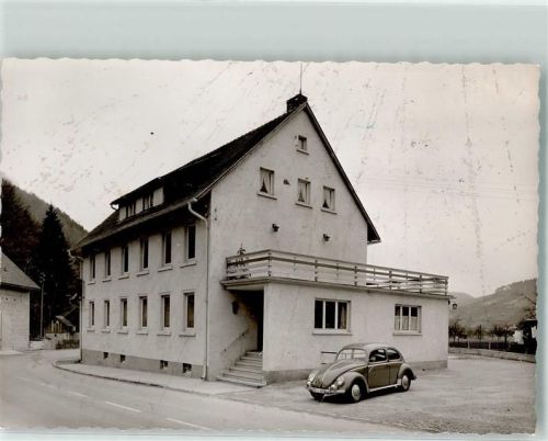 Unterglottertal VW Käfer Ort handschriftlich