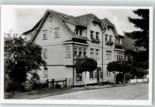 Schömberg Kurheim Burkhardt Emailleschild
