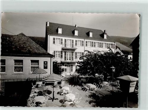 54470 W5550 Lieser FOTO KEINE AK Hotel Mehn Ort handschriftlich