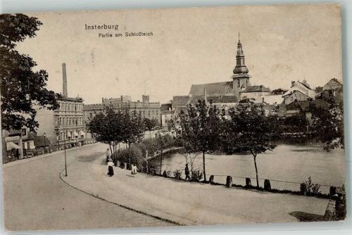 Insterburg 1915 Schlossteich