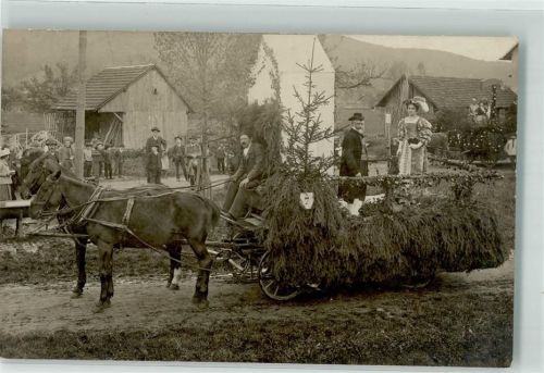 Mulhausen Atelier Victoria Festzug Festwagen Ort lt. Fotograf
