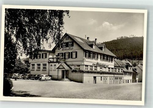 Calmbach Gasthaus Birkenhof Autos Albert und Werner Barth