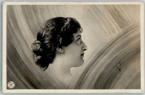 Serie 261-8 Jugendstil Frauenkopf