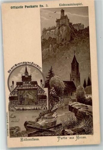 Honau Lichtenstein-Spiel Bühnenhaus