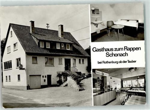 Schonach Gasthaus zum Rappen Gaststube Fremdenzimmer
