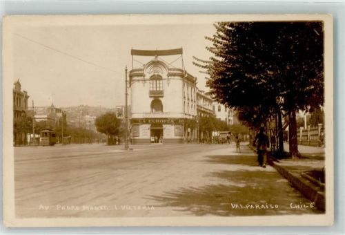 Valparaiso La europa Straßenbahn Tram Victoria