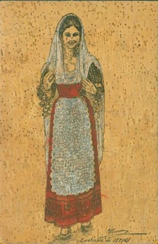 Ittiri Tracht aus Sardinien