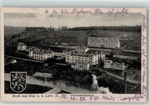 Diez 1917 Infaterie-Kaserne Wappen