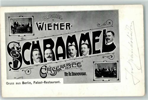 Original Wiener Schrammel Ensemble AK