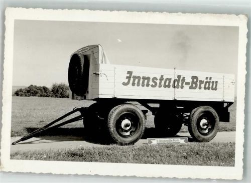Passau 1930 - 1936 Anhänger w. Schwarzmüller Innstadt-Bräu