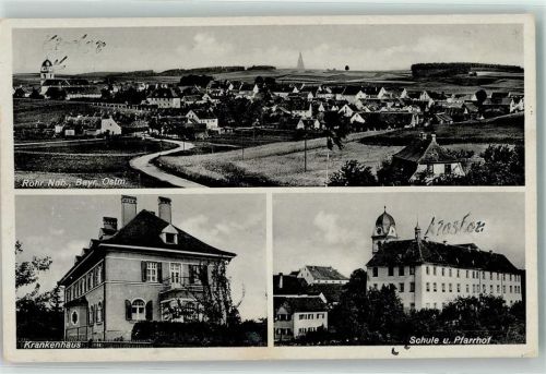 Rohr Krankenhaus Schule Pfarrhof