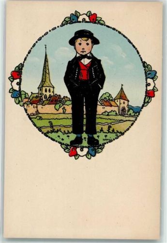 Tracht Elsass Kind