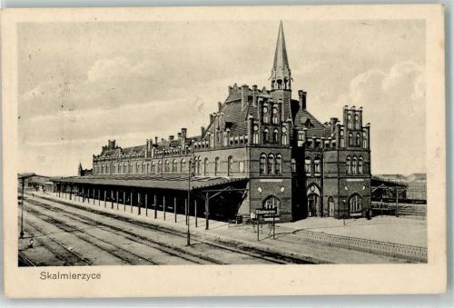 Neu Skalmierschütz 1916 Bahnhof
