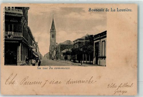 La Louvière la Rue du Commersce