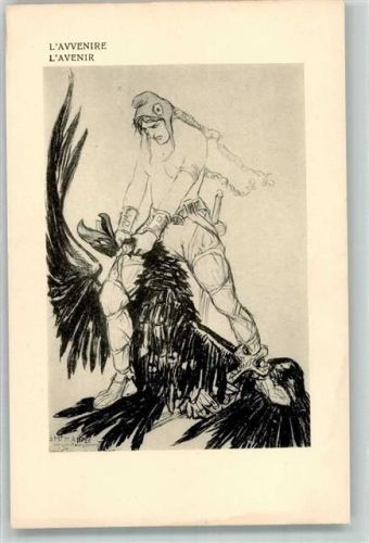 1917 Kampf mit dem Adler Verlag S.E.M. Nr. 83 sign. Louis Raemaekers Antipropaganda WK I gegen Deutschland